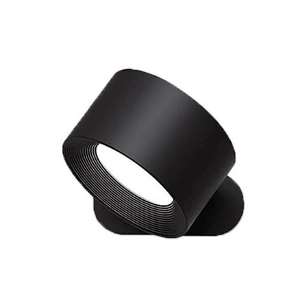 Vägglampa LED vägglampa Uppladdningsbar Batteri vägglampa med 3 färglägen