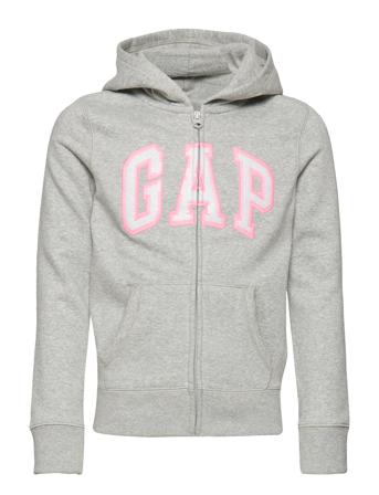 Jan Logo Fz Hoodie Grå GAP