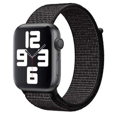 Apple Watch 38/40/41 Armband Reflektiv Svart Sportloop Svart 38/40