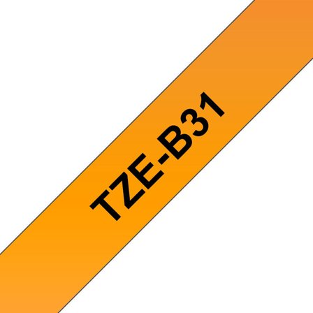 Brother TZe-B31 - laminert teip - 1 kassett(er) - Rull (1,2 cm x 5 m)