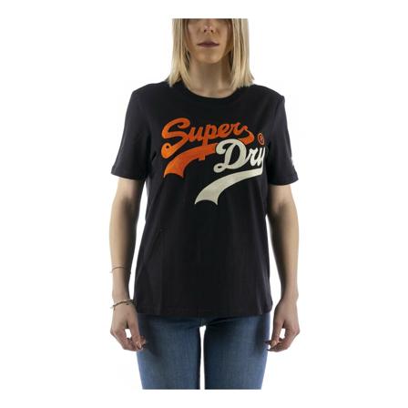 Superdry T-Shirts svart, Dam, Dam, Storlek: S