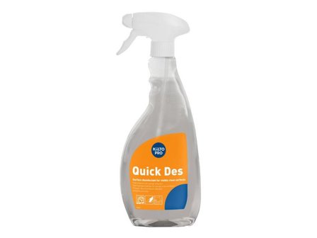 KiiLTO PRO Ytdesinfektion Quick Des spray 750ml - Lyreco - Städ och hygien - Desinfektionsmedel - Ytdesinfektion