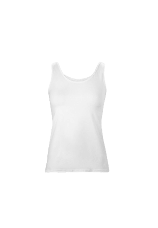 Avet 7590 Micro Camisole Linnen Dam Vit XXL