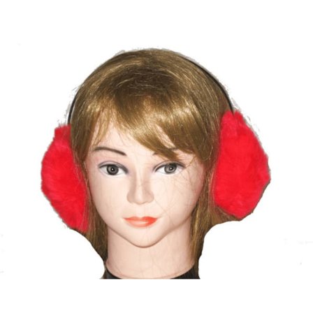 høreværn - Fluffy Red