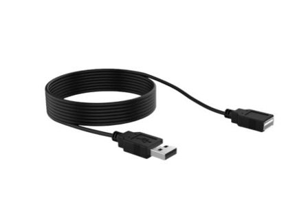 Yealink USB2-EXT-5M | USB Extension Cable | USB-A - USB-A | 2.0 | 5m | Black
