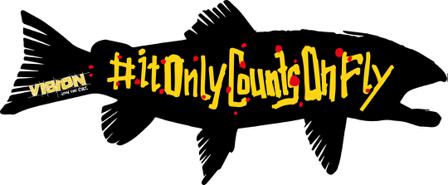 Vision It only counts Sticker 40cm trout