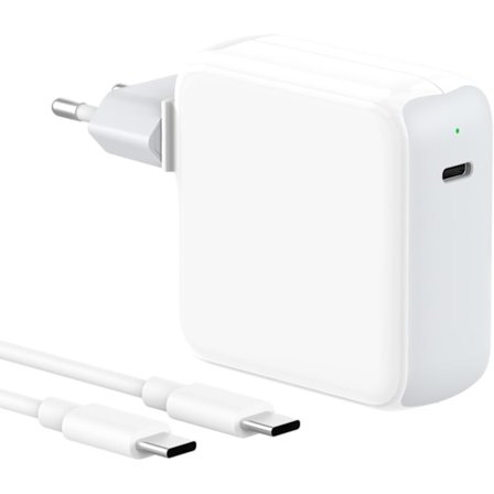 70W USB C Oplader Kompatibel med MacBook Air MacBook Pro 13 14 15 16 Tommer 2024 2023 2022 2021 2020, M1 M2 M3 Mac Laptop, iPad, Hurtig Oplader