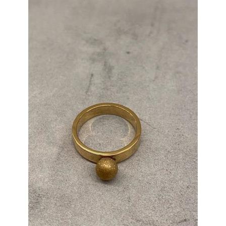 Stålring Guld Från Lotta Design