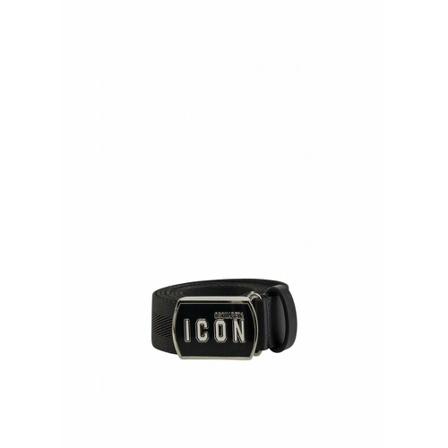 Dsquared2, Belts Zwart, Heren, Maat:ONE Size