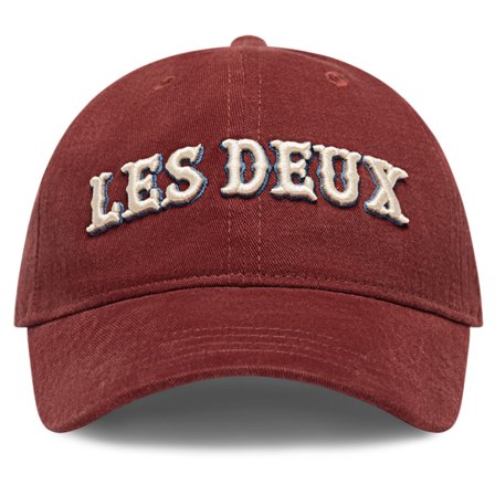 Les Deux | Gorra de béisbol dad cap con logo en rojo ladrillo para hombres - Gorras para hombre