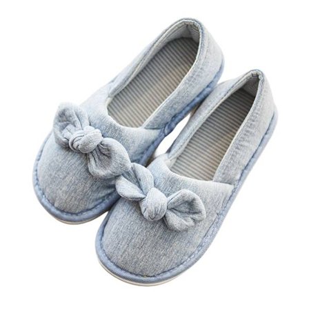 Damtofflor - Vår- och höstskor Sommar Gravida Kvinnor Tofflor Tunn sektion Väska Postpartum Andningsbara Mammakläder Halkfria Inomhus Blå