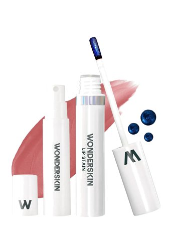 Wonderskin Wonder Blading Lip Stain Kit - Pink - 4 ML