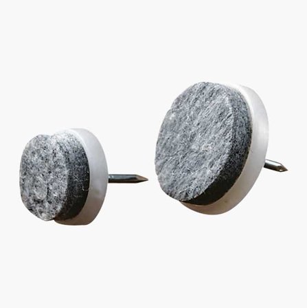 Biltema - Møbelknott med filt 20 mm 12 stk.