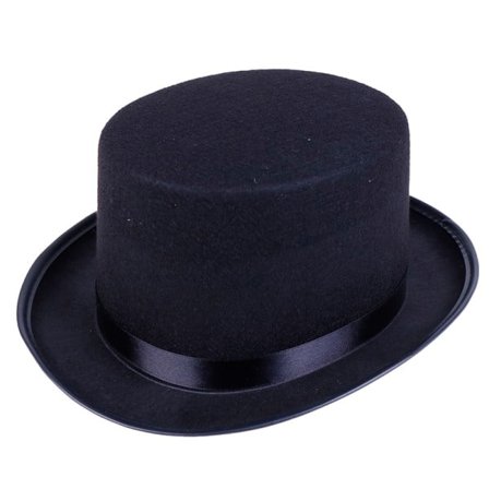 IC Sort Top Hat Tryllekunstner Kostume Rygning Tæppe Hattemager Bryllup Christ A1