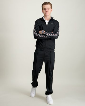 Champion Tracksuit Noir Shorts Garçon - Kids Brand Store