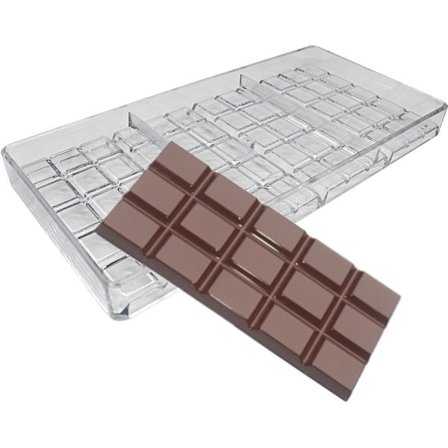 Chocolate Bar Maker Injection Hard Polycarbonate Chocolate Form PC Candy Mould