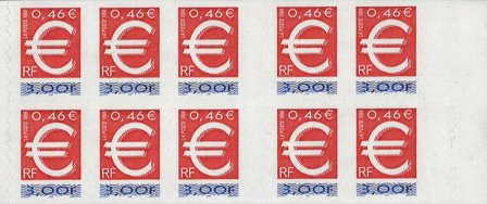 Frankrig 1999 - Frimærkehæfte YT 3215-C1 - Postfrisk