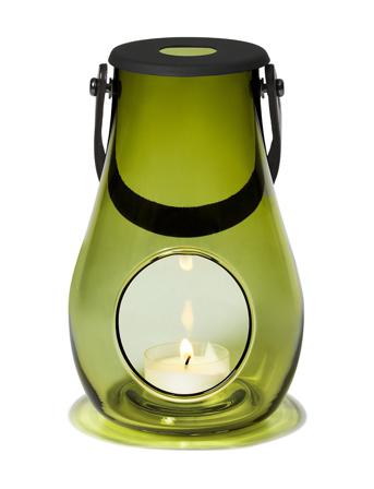 Dwl Lantern Home Decoration Candlesticks & Tealight Holders Indoor Lanterns Grøn Holmegaard