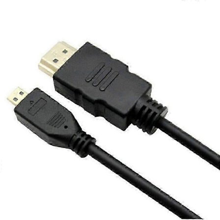1,5 m micro Micro HDMI til HDMI standardversion 1.4 mobiltelefon mirco hdmi til HDMI adapterkabel