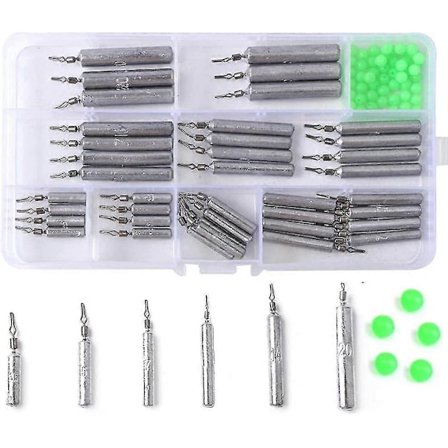 Fiskesänken Drop Shot Sänken Flera Storlekar Fiskesänken Dropshot Blyset Med Låda Fisketillbehör