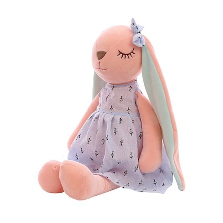 Bunny Plyschleksak Gosedjursleksaker BLÅ 35CM - high quality