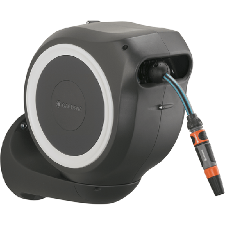 Gardena RollUp S Slangetrommel hvit, 15 m, Vanning
