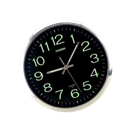 Modern Stor Quartz Silent Wall Clock Icke-tickande Ornament Home