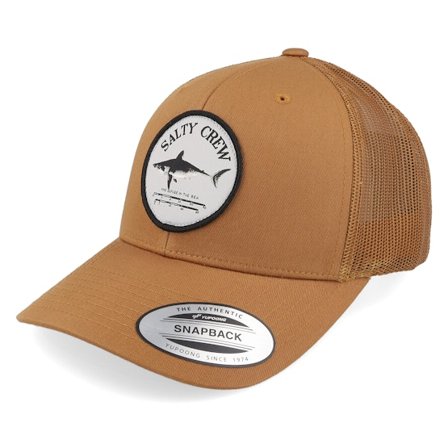 Salty Crew - Beige - trucker - Cap - Bruce Retro Camel Trucker - Hatstore