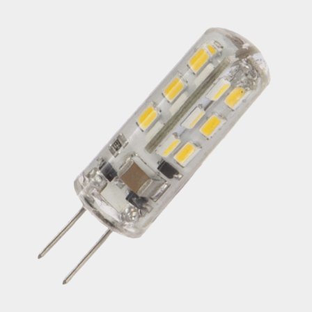 LED-lamp NauticLED, 10 - 30 V, 1.5 W, Ø9 x 35 mm, G4, met warmwit licht, 1-pack