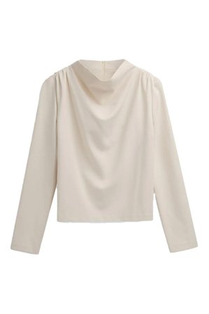 Beverly Top Ivory White L