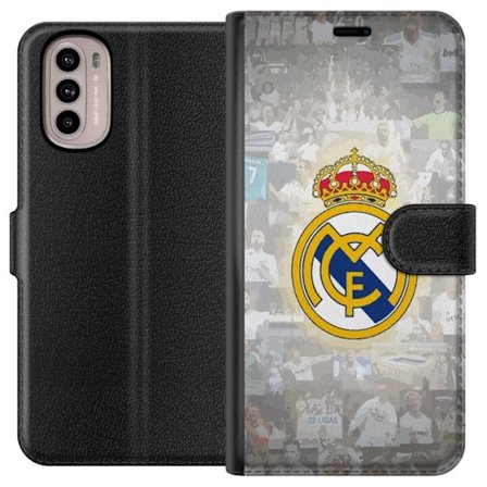 Kompatibelt Lommeboketui til Motorola Moto G31 Real Madrid