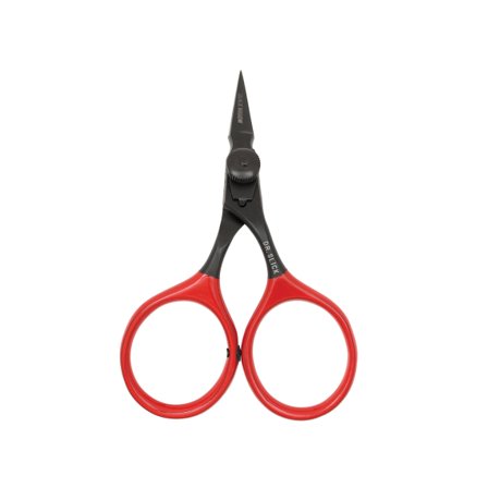DR Slick SR37BW Black Widow Arrow Razor Scissor 3 3/4'' Bent Shaft Bla