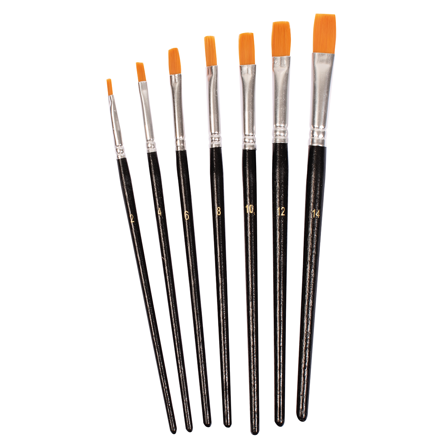 Sytntetic Brush 7 pcs