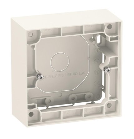 Elko Plus Förhöjningsram 35 mm, vit 1 fack, Strömbrytare & vägguttag