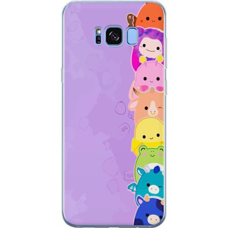 Yhteensopiva Puhelinkuori Samsung Galaxy S8 Tumma siluetti Jeesuksesta, jolla on orjantappurakruunu mustaa taustaa vasten, voimakkaassa kontrastissa j