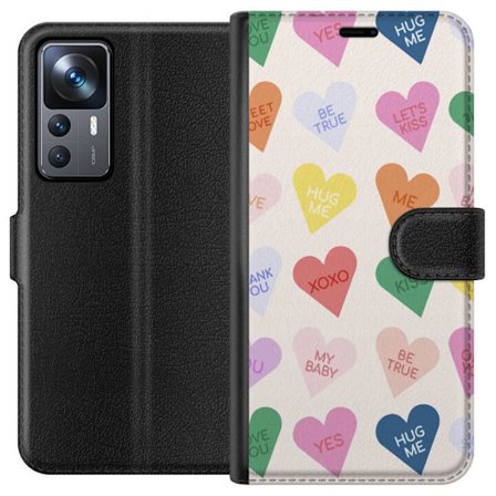 Kompatibel Tegnebogsetui til Xiaomi Xiaomi 12T GodteHjerter