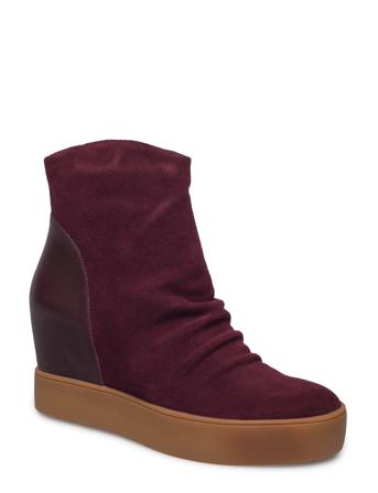 Trish S Shoes Boots Ankle Boots Ankle Boot - Heel Lila Shoe The Bear