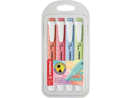 STABILO Överstrykningspenna 4/fp - Lyreco - Kontorsmaterial - Pennor - Överstrykningspennor