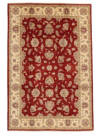 Ziegler Fine Rug Oriental Dark Red/Brown (Wool, Pakistan)