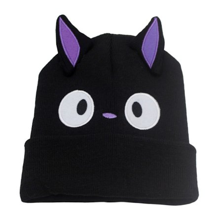 Black Cat Pipo Neulottu Cap Hat Cosplay Hat