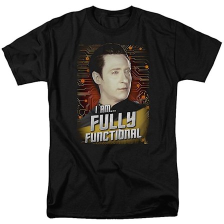 Data Fullt funktionell Star Trek The Next Generation T-Shirt