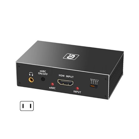 8k HDMI2.0b Audio Extractor Audio Switcher eARC Splitter 7.1CH DSTHD AUX Koaksiaalinen Optinen DAC Dekoodaus CEC HDCP