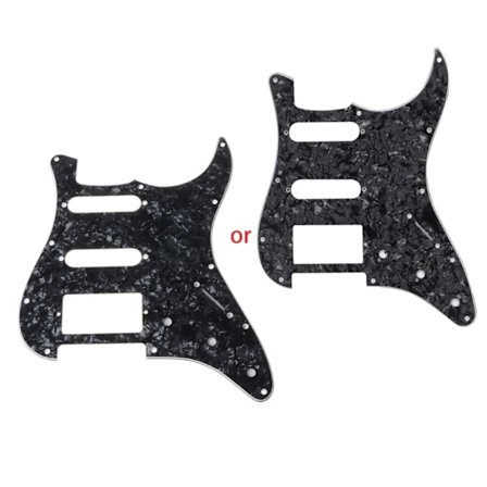 Elektrisk guitar pickguard ridseplade til Fender Strat dele 3Ply