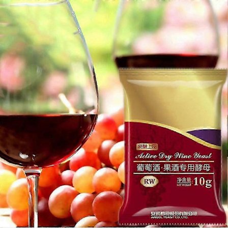 10g Vin Gjær Fullstendig Fermentering Tørrgjær For Vin DIY