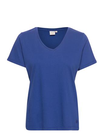 Naia Tshirt T-shirts & Tops Short-sleeved Blå Cream