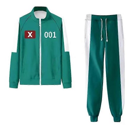 Sæson 2 Squid Game Seong Gi-hun Cosplay Kostume, Trøje