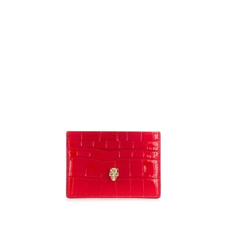 Alexander McQueen Wallets & Cardholders Rød, Dame Punge og Kortholder, Størrelse: ONE Size