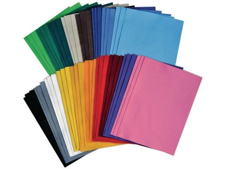 PLAYBOX Filtark 3x18 färger - Lyreco - Skola och förskola - Hobbymaterial - Filt