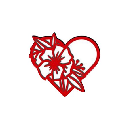 Hjerte Kop Underlag Træmateriale Drikkemåtter til Boligindretning og Entusiaster