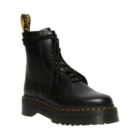 Dr. Martens, Jarrick Smooth Leather Platform Boots Zwart, Dames, Maat:37 EU